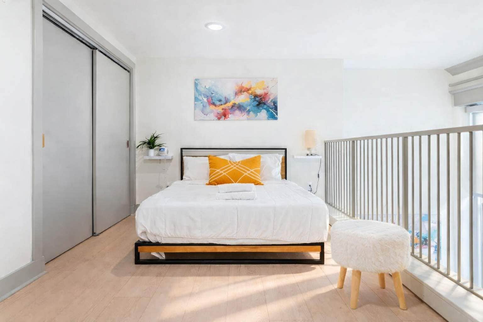 1 soverom, strykejern/-brett, wi-fi og sengetøy