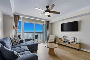 Smart TV, DVD player, stereo