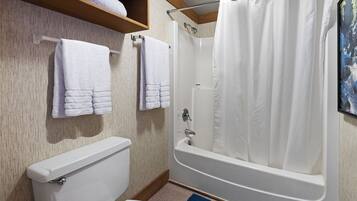 Hair dryer, towels