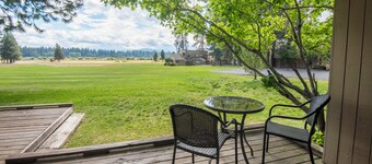 Lodge Condo Room with amazing views of the mountains and meadow