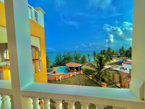 Vue sur la plage/l’océan