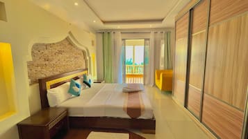 Appartement Familial, vue océan | 2 chambres, fer et planche à repasser, Wi-Fi gratuit