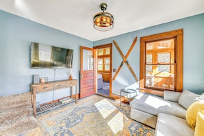 Cottage (2 Bedrooms) | Interior - Pet-friendly Catskills Retreat: Fire Pit & Deck! (Grand Gorge)