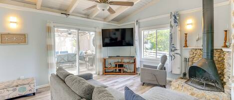 Façade de l’hébergement