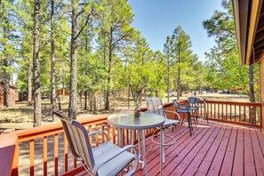 House (1 Bedroom) | Front of property - Hike, Boat & Fish: Serene Cabin in Happy Jack (Happy Jack)