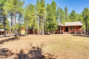 House (1 Bedroom) | Interior - Hike, Boat & Fish: Serene Cabin in Happy Jack (Happy Jack)