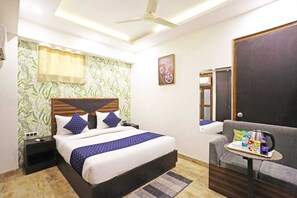 In-room safe, desk, blackout curtains, soundproofing - Hotel Infinity Near Delhi Airport (New Delhi)