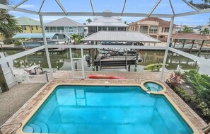Pool - ☀️Canal Front with Private Pool🐾Pet Friendly🌴Island Escape (Fort Myers Beach)