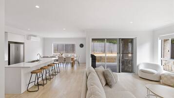 TV, ping pong, books