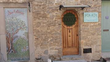 Detalhe da fachada