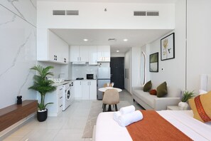 1 bedroom, iron/ironing board, free WiFi, bed sheets