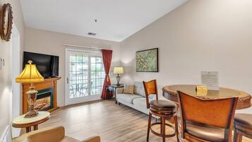 Suite, 1 Schlafzimmer | Wohnbereich