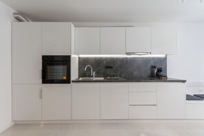 Superior Apartment, 2 Bedrooms, City View | Private kitchen - Premium City Center Apartment Tartini 1  (Piran)