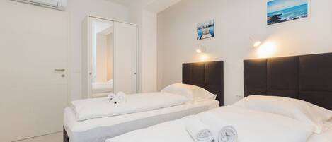 Apartament superior, 2 dormitoris, vistes a la ciutat | 2 dormitoris i wifi gratuïta