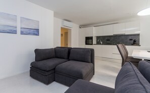 Living area - Premium City Center Apartment Tartini 1  (Piran)