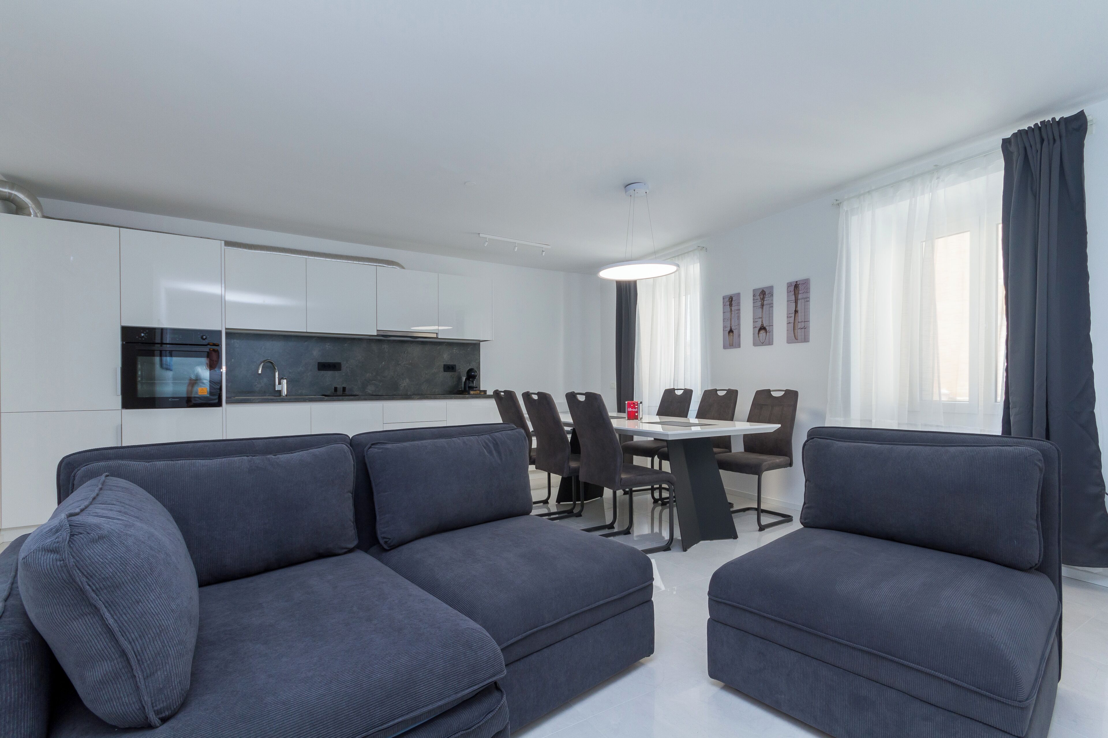 Superior-Apartment, 2 Schlafzimmer, Stadtblick | Innenbereich