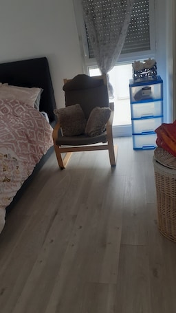 2 bedrooms, bed sheets. 2-room apartment 5 minutes from Parc de la Bergère