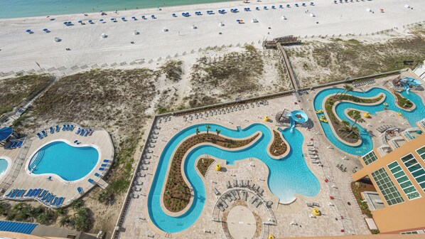 Indoor pool - Phoenix Gulf Towers 1407 (Orange Beach)