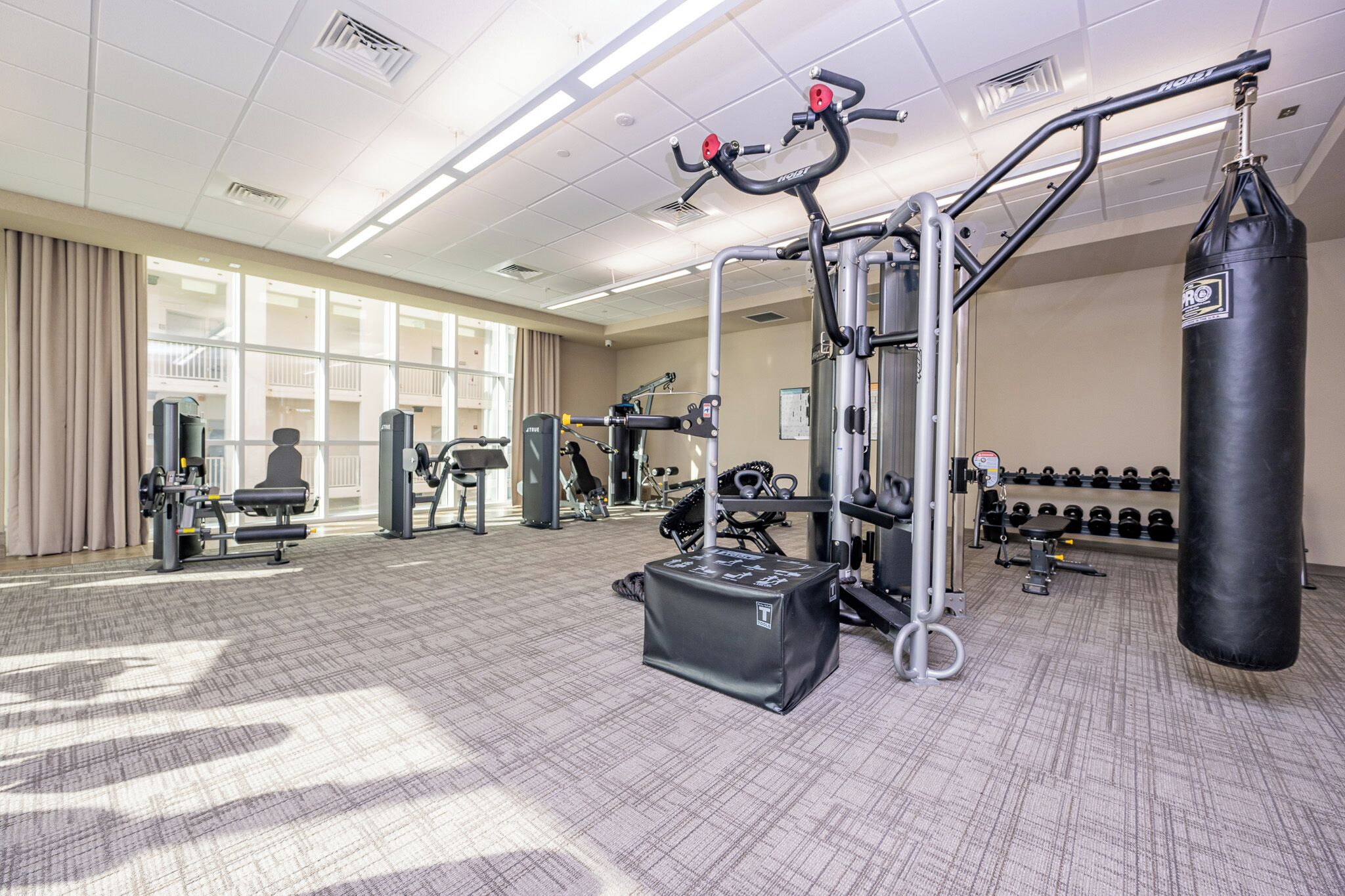 Remain fit in the gyms featuring modern equipment and ample space for a refreshing workout during your vacation