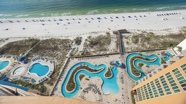 Indoor pool - Phoenix Gulf Towers 1806 (Orange Beach)