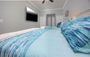 2 chambres, fer et planche à repasser, Wi-Fi gratuit, draps fournis