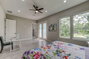 4 sovrum, skrivbord, wi-fi och sängkläder