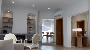 TV, fireplace, table tennis