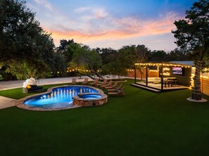 Pool - ~La Mariposa~ Best Backyard in Austin ~Sleeps 25 (Sunset Valley Austin)