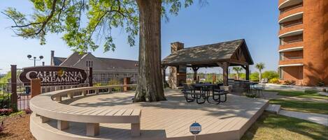 Restauration en plein air