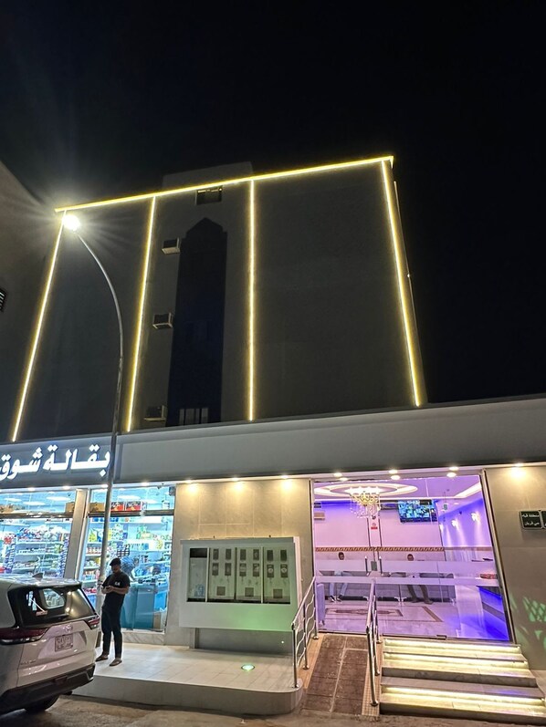 Façade de l’hébergement