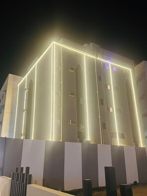 Fassade der Unterkunft