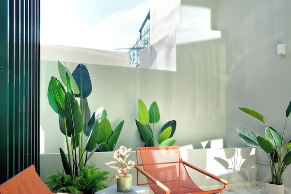 Apartamento clásico, vistas a la ciudad | Terraza o patio