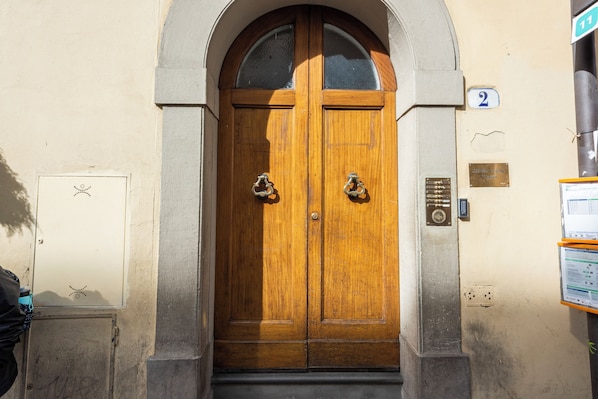 Voorkant van accommodatie