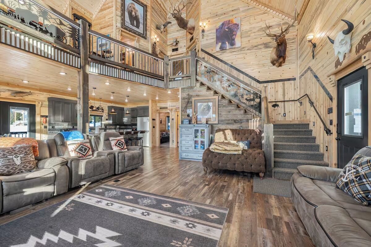 TV connectée, cheminée