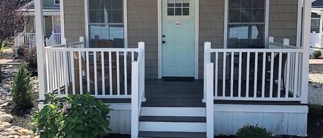 Fassade der Unterkunft