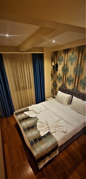 Egyptian cotton sheets, premium bedding, blackout drapes