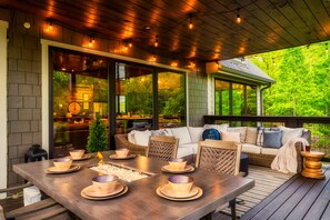 Opções para refeição ao ar livre