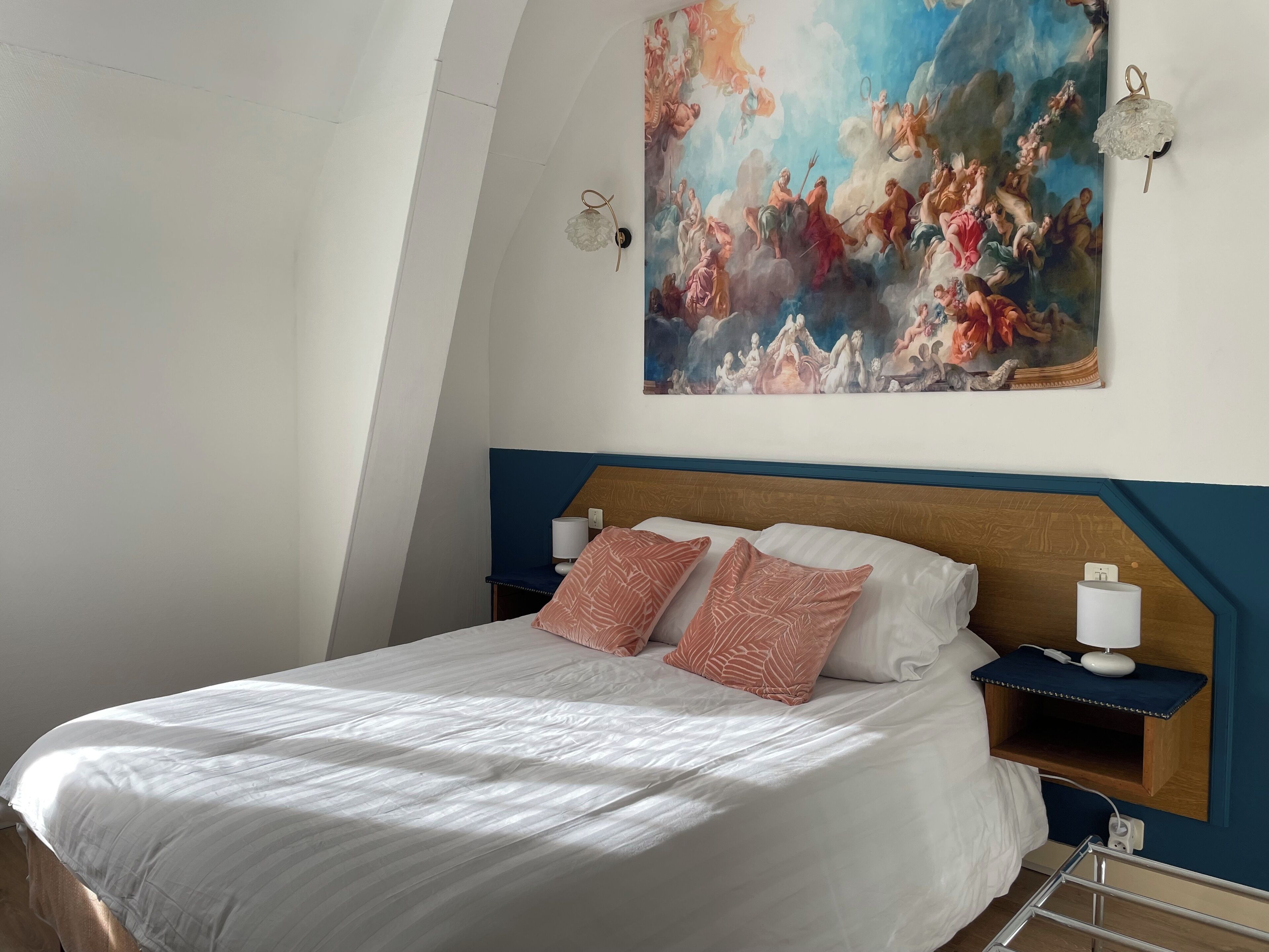 Dobbeltrom – classic, parkutsikt (Catherine) | Sengetøy av topp kvalitet, individuelt dekorert og individuelt innredet