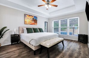 5 chambres, fer et planche à repasser, Wi-Fi gratuit, draps fournis