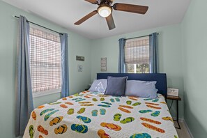 4 bedrooms, iron/ironing board, free WiFi, bed sheets