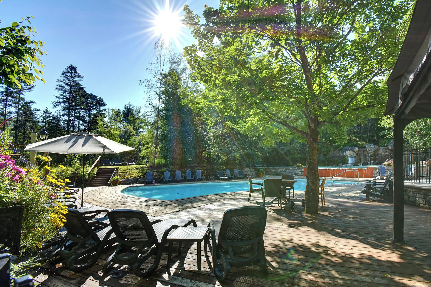 Seasonal outdoor pool