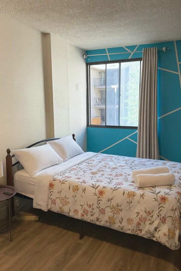 1 室のベッドルーム、アイロン / アイロン台、WiFi、ベッドシーツ