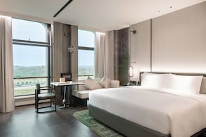 Suite, 1 habitación | Ropa de cama de alta calidad y minibar