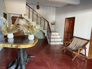 Living area - HOTEL CASA VERDE (Troncones)