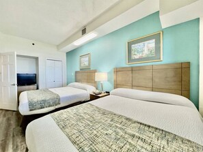 2 bedrooms, iron/ironing board, WiFi