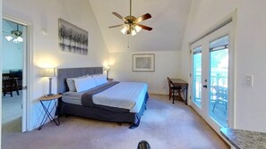 1 غرفة نوم ومكواة/لوح كي وواي فاي وملاءات أسرّة