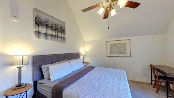 1 chambre, fer et planche Ă repasser, Wi-Fi, draps fournis