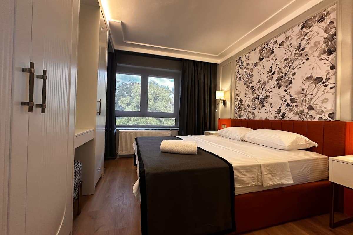 1 camera, biancheria da letto di alta qualità, una cassaforte in camera