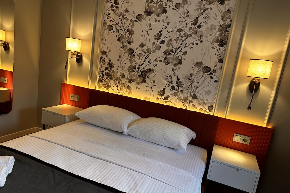 1 camera, biancheria da letto di alta qualità, una cassaforte in camera