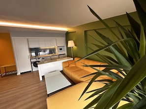 1 bedroom, 1 lounge with kitchen and terrace | Living area